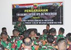 KUNJUNGAN KERJA DALWAS SATGAS OPERASI DALAM NEGERI OLEH PUSSENKAV TNI AD KE SATGAS PENGAMANAN PERBATASAN RI–MALAYSIA SEKTOR TIMUR YONKAV 3/AC WILAYAH KODAM XII/TANJUNGPURA